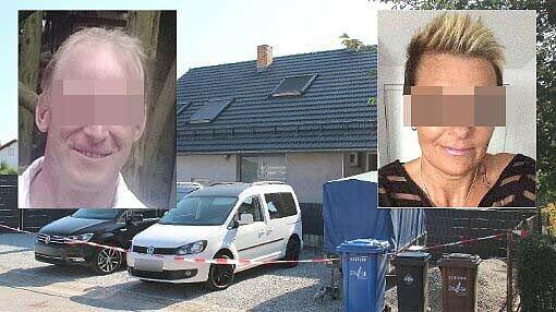 Franz-Xaver H., der mutmaßliche Täter, und Opfer Beate K. (&dagger;)