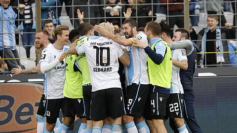 Der TSV 1860 ist seit 14 Spielen ohne Niederlage.