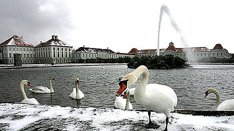 Rund ums Schloss Nymphenburg sind Knaller und Raketen verboten.