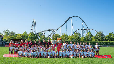 FC Bayern-KidsClub-Fußballcamp  im Europa-Park.