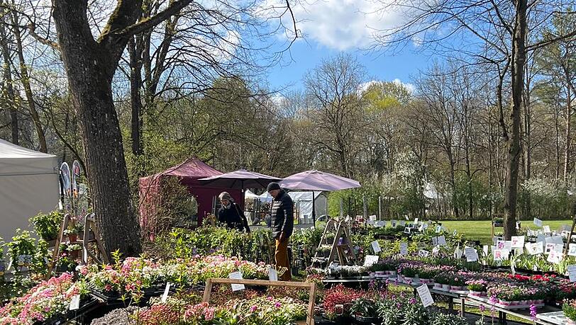 Pr&auml;chtige Schl&ouml;sser mit stimmungsvollen Parkanlagen bilden die Kulisse f&uuml;r viele tolle Verkaufsaussteller.