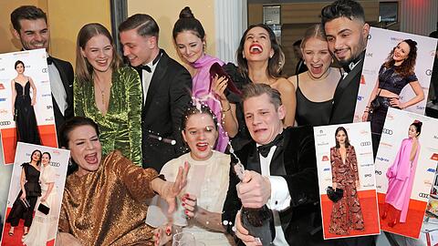 Glamouröse Kleider, über Tausend Champagner-Flaschen: Sehen Sie hier die Bilder der Nobel-Party im Bayerischen Hof.
