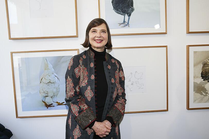 Isabella Rossellini stellte in München ihr Buch "Meine Hühner und ich" vor
