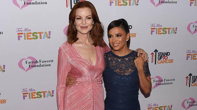 Marcia Cross (l.) und Eva Longoria bei einer Veranstaltung der Farrah Fawcett Foundation in Beverly Hills