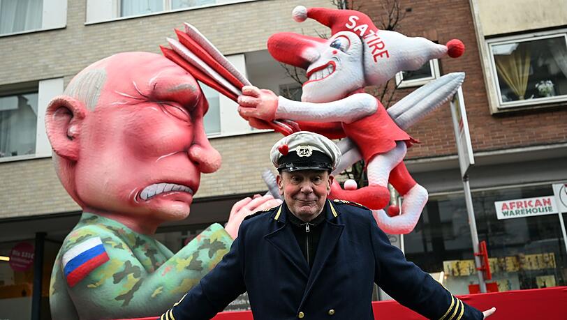 Moskaus Justiz macht dem deutschen Karnevalisten Jacques Tilly in Abwesenheit den Prozess wegen Beleidigung des russischen Pr&auml;sidenten Wladimir Putin. (Archivbild)