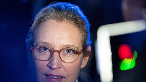 Wir bereiten uns auf eine Regierungsverantwortung vor": Alice Weidel.