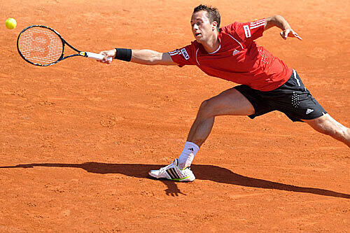 Auch Philipp Kohlschreiber schlägt bei den BMW Open auf.