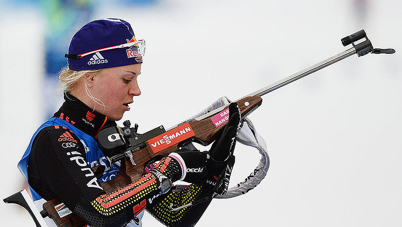Für Miriam Gössner sprang in Antholz immerhin Platz zehn raus. Für Miriam Gössner sprang in Antholz immerhin Platz zehn raus.