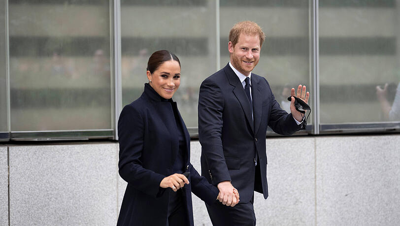 Stolze Besitzer von neuen Unternehmen: Herzogin Meghan und Prinz Harry.