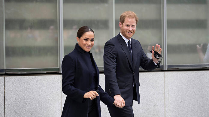 Stolze Besitzer von neuen Unternehmen: Herzogin Meghan und Prinz Harry.