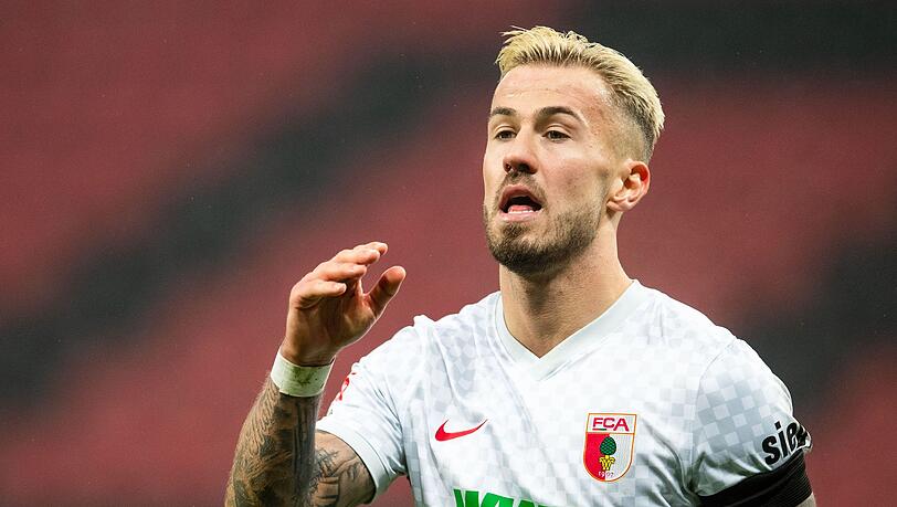 Niklas Dorsch vom FC Augsburg.