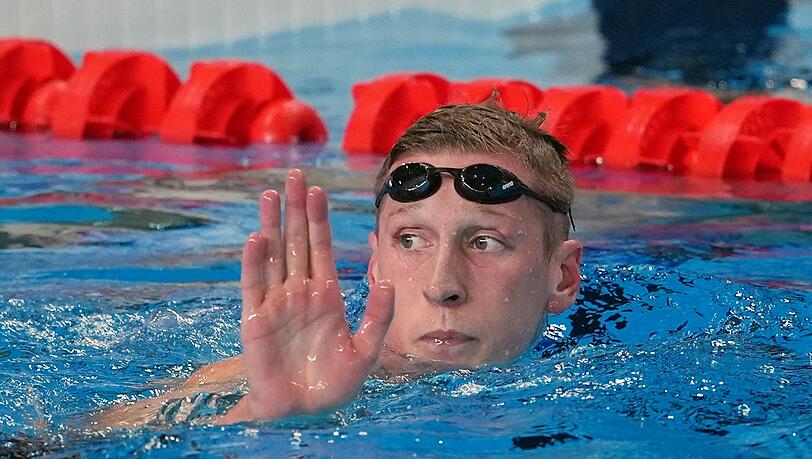 Gewann zum Abschluss der WM Silber über 1500 Meter Freistil: Florian Wellbrock.