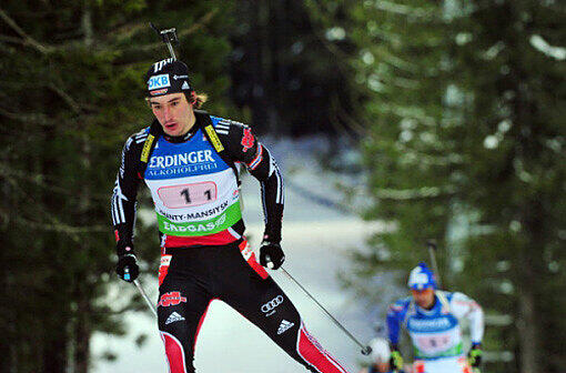Biathlet Christoph Stephan hatte vorerst genug vom Schnee - er trainiert nun in Chile auf dem Mountainbike.