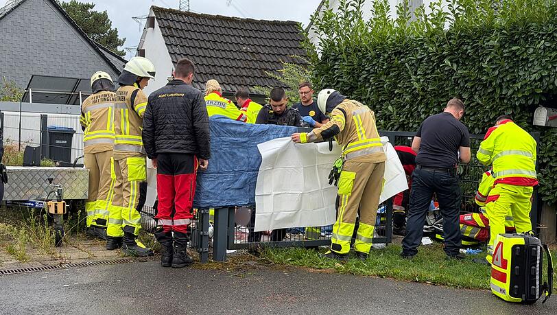 Die Mordkommission ermittelt nach Fund eines Schwerverletzten. Die Mordkommission ermittelt nach Fund eines Schwerverletzten.