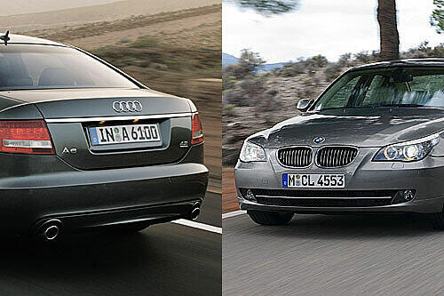 Audi A6 und 5er BMW