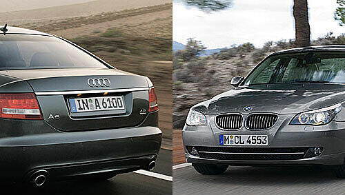 Audi A6 und 5er BMW Audi A6 und 5er BMW