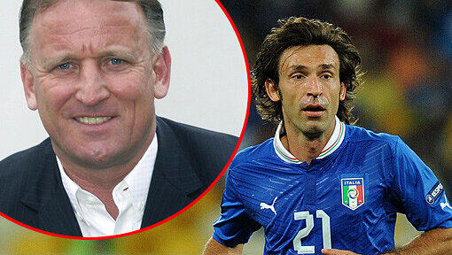 Andrea Pirlo brachte Italien mit einem spektakulären Elfmeter weiter. Hilft nix: AZ-Experte Andi Brehme sieht Deutschland als Sieger Andrea Pirlo brachte Italien mit einem spektakulären Elfmeter weiter. Hilft nix: AZ-Experte Andi Brehme sieht Deutschland als Sieger