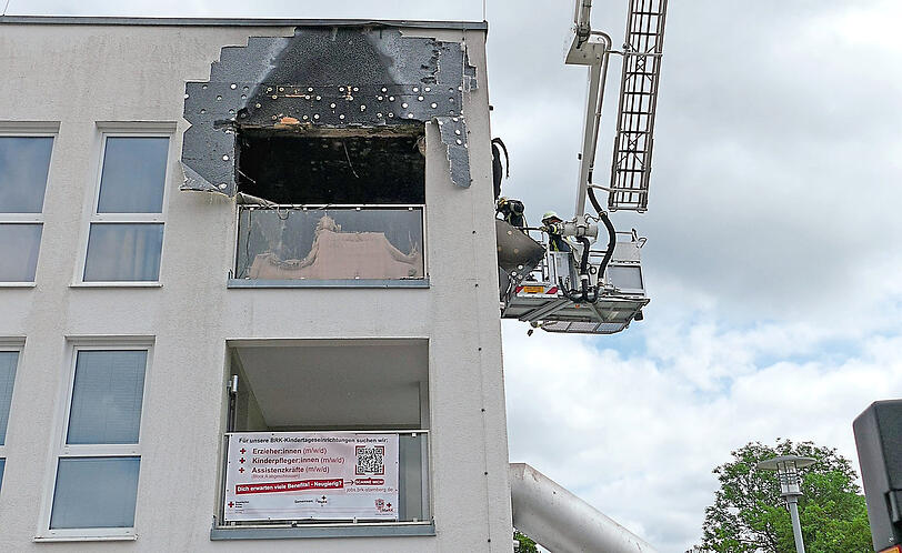 Die betroffene Wohnung im Mehrgenerationencampus Gauting.