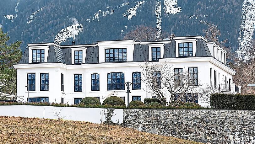 Die Villa von René Benko im Stadtteil Igls.