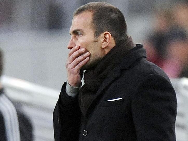 Markus Babbel muss in Stuttgart um seinen Job bangen.