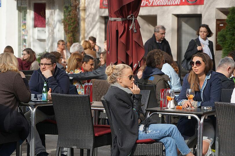 So genießen die Münchner das herrliche Frühlingswetter am Wochenende.