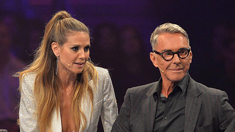 Sind inzwischen sehr gut miteinander befreundet: Heidi Klum und Wolfgang Joop.