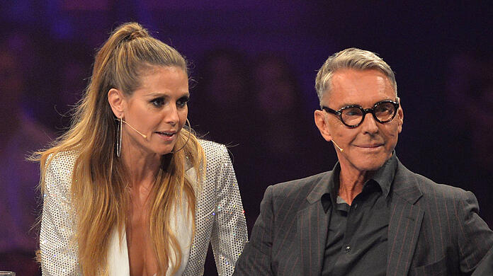 Heidi Klum und Wolfgang Joop drehten 2014 und 2015 gemeinsam für "Germany's Next Topmodel".