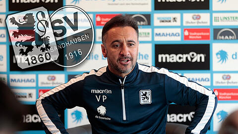 Am Karfreitag spricht Löwen-Trainer Vitor Pereira in der Pressekonferenz.
