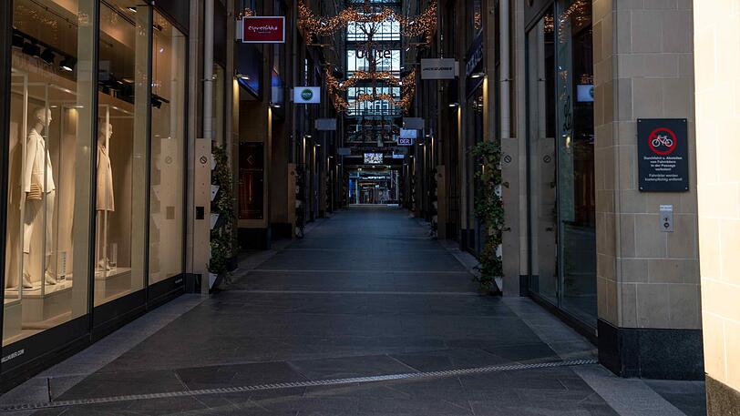 Niemand zu sehen: die Kaufingertor Passage.