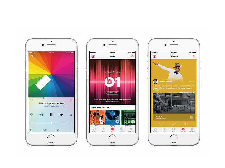 Mit Apple Music bekommen User ab dem 30. Juni einen neuen Musikstreaming-Dienst