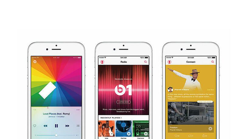 Mit Apple Music bekommen User ab dem 30. Juni einen neuen Musikstreaming-Dienst Mit Apple Music bekommen User ab dem 30. Juni einen neuen Musikstreaming-Dienst
