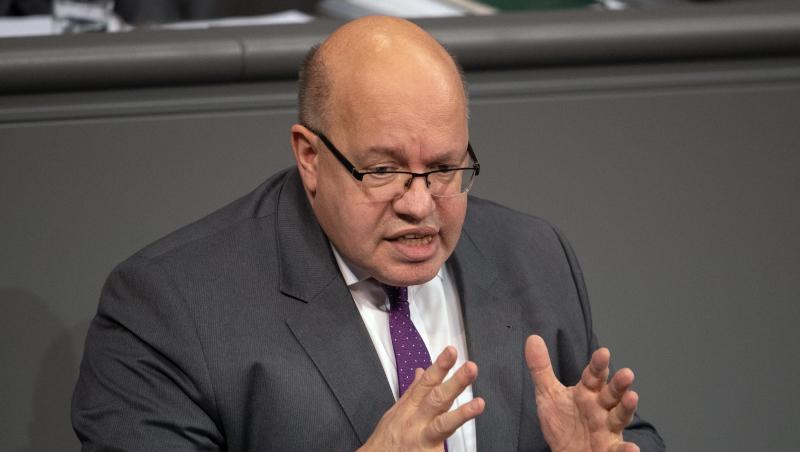 Peter Altmaier, Bundeswirtschaftsminister, spricht im Bundestag. Peter Altmaier, Bundeswirtschaftsminister, spricht im Bundestag.