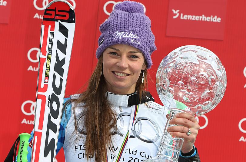 Eine andere Super-Ski-Dame kommt aus Slovenien - Tina Maze