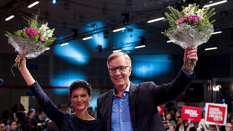 Sollen&rsquo;s für die Linken richten: das Spitzenduo Sahra Wagenknecht und Dietmar Bartsch.