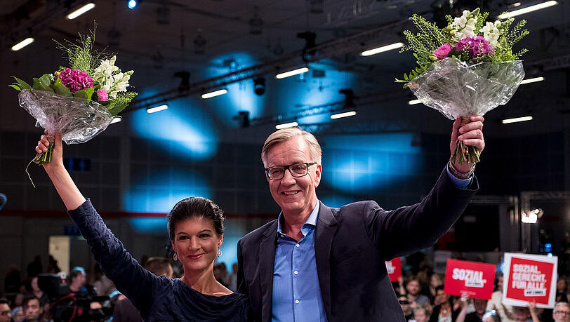 Sollen’s für die Linken richten: das Spitzenduo Sahra Wagenknecht und Dietmar Bartsch. Sollen’s für die Linken richten: das Spitzenduo Sahra Wagenknecht und Dietmar Bartsch.