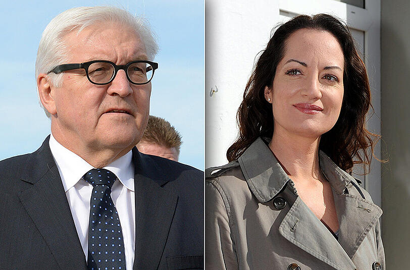 Natalia Wörner wird zur TV-Diplomatin. Zur Vorbereitung begleitet sie Bundesaußenminister Frank-Walter Steinmeier