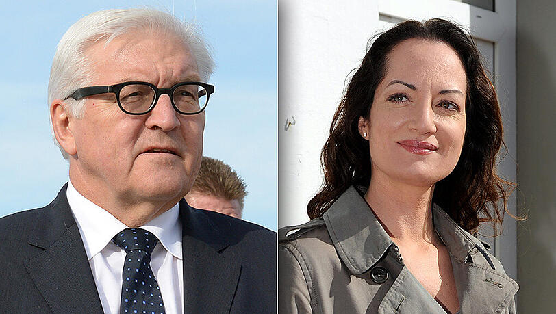Natalia Wörner wird zur TV-Diplomatin. Zur Vorbereitung begleitet sie Bundesaußenminister Frank-Walter Steinmeier Natalia Wörner wird zur TV-Diplomatin. Zur Vorbereitung begleitet sie Bundesaußenminister Frank-Walter Steinmeier