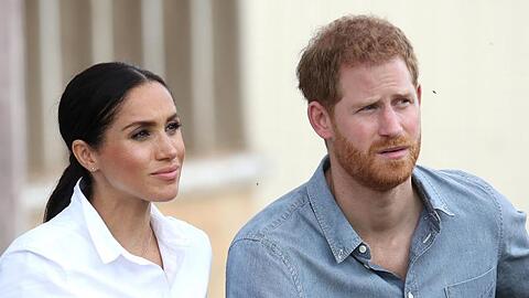 Prinz Harry und seine Frau Meghan waren bei der Hochzeit von Brooklyn Beckham nicht dabei. (Archivbild)
