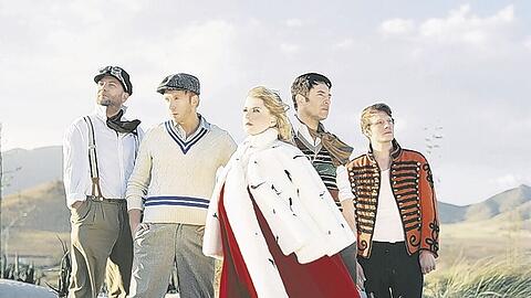 Die deutsche Pop-Königin und ihre Vasallen: Klee spielen in München.