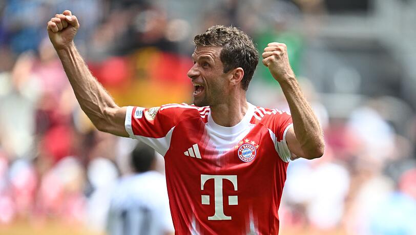 Jubelt in Cincinnati: Thomas Müller.