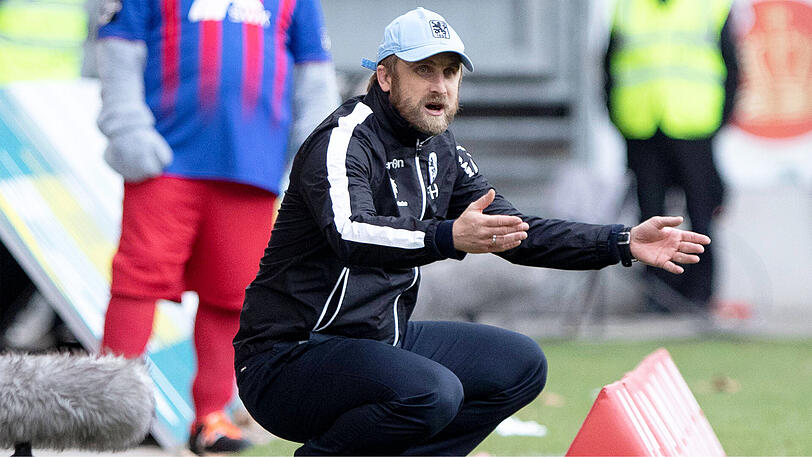 Trainer des TSV 1860: Daniel Bierofka.