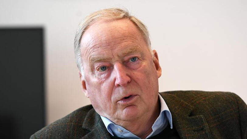 Der Vorsitzende der AfD-Fraktion im Landtag von Brandenburg, Alexander Gauland, Ende November in seinem Büro in Potsdam.