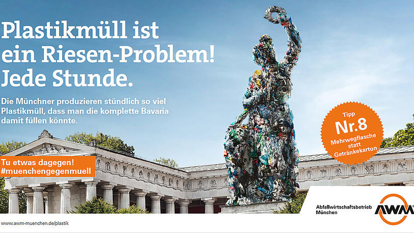 Weitere Motive der neuen Anti-Müll-Kampagne.