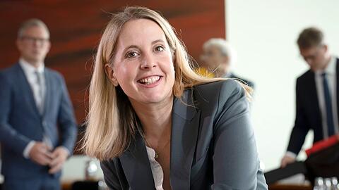 Verena Hubertz ist erst die dritte Bundesministerin, die schwanger im Amt ist.
