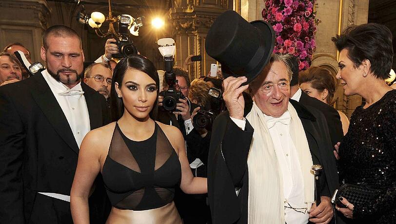 So war's 2014: Richard Lugner führt Kim Kardashian zum Opernball. So war's 2014: Richard Lugner führt Kim Kardashian zum Opernball.