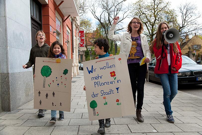 Auf dem Weg ins Rathaus: Dort tagt diesen Freitag das Kinder- und Jugendforum.