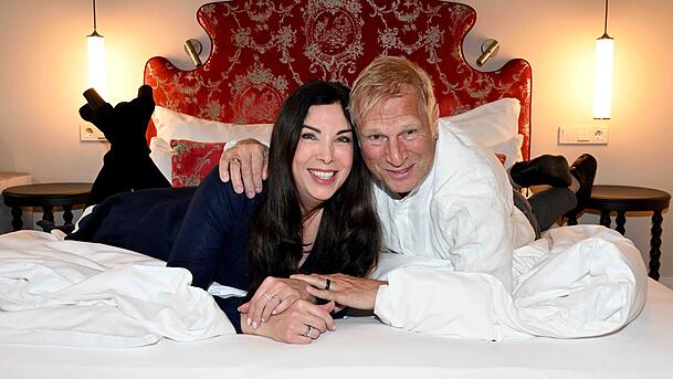 Alexandra Polzin und Ehemann Gerhard Leinauer. Alexandra Polzin und Ehemann Gerhard Leinauer.