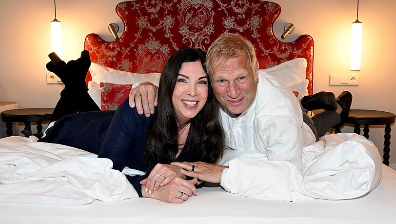 Alexandra Polzin und Ehemann Gerhard Leinauer.