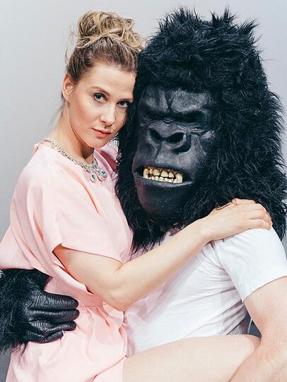 Die Schauspielerin Kathrin Röver.