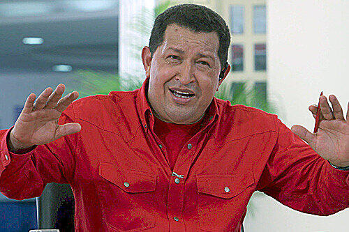 Hugo Chavez.